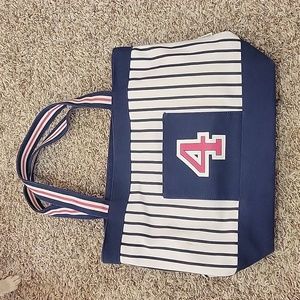 Horseware tote bag, Blue Stripe, Very Roomy
